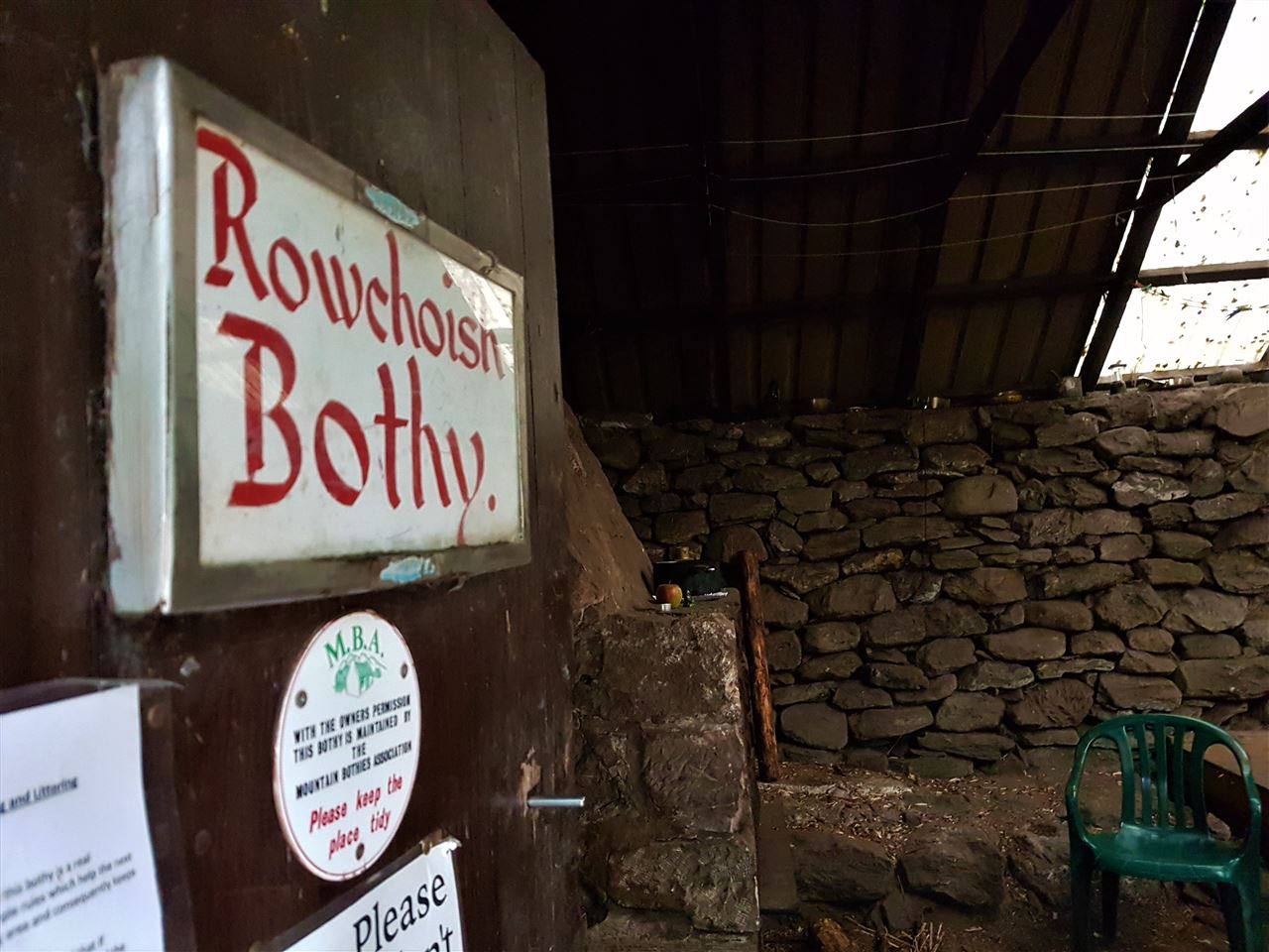 Rowchoish Bothy auf dem West Highland Way - Bothies in Schottland