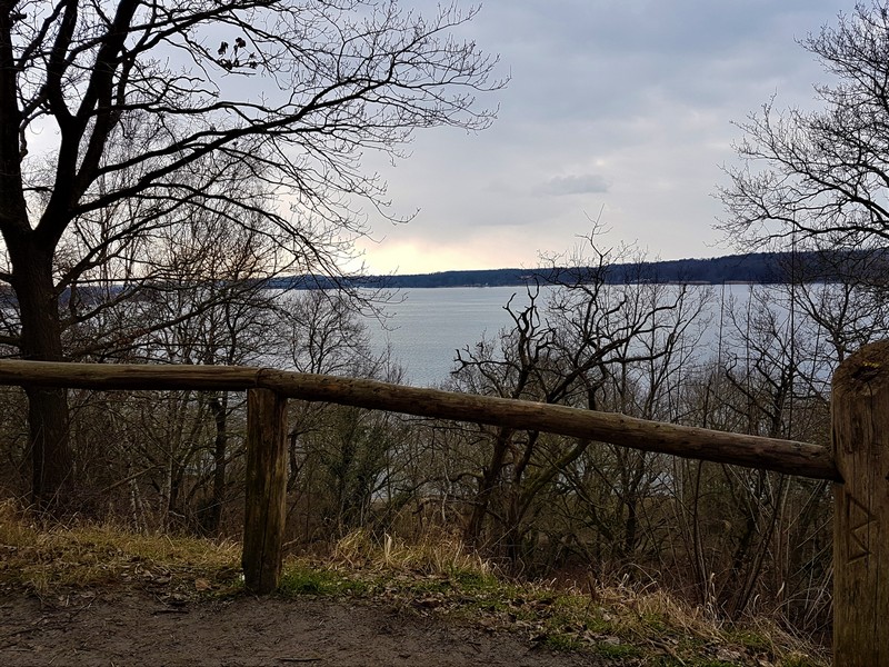 Ausblick auf die Havel - Havelhöhenweg