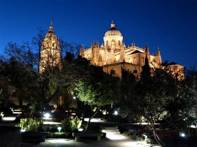 Die Kathedrale von Salamanca - Via de la Plata
