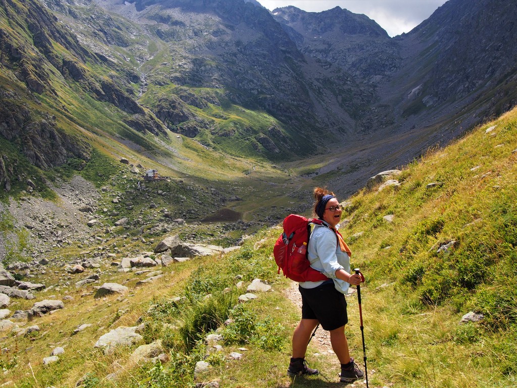 Glücklich in den Bergen 