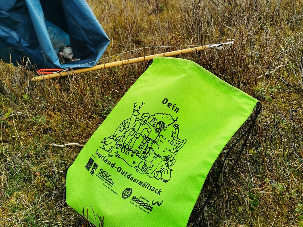 Der Sauerland-Outdoormüllsack