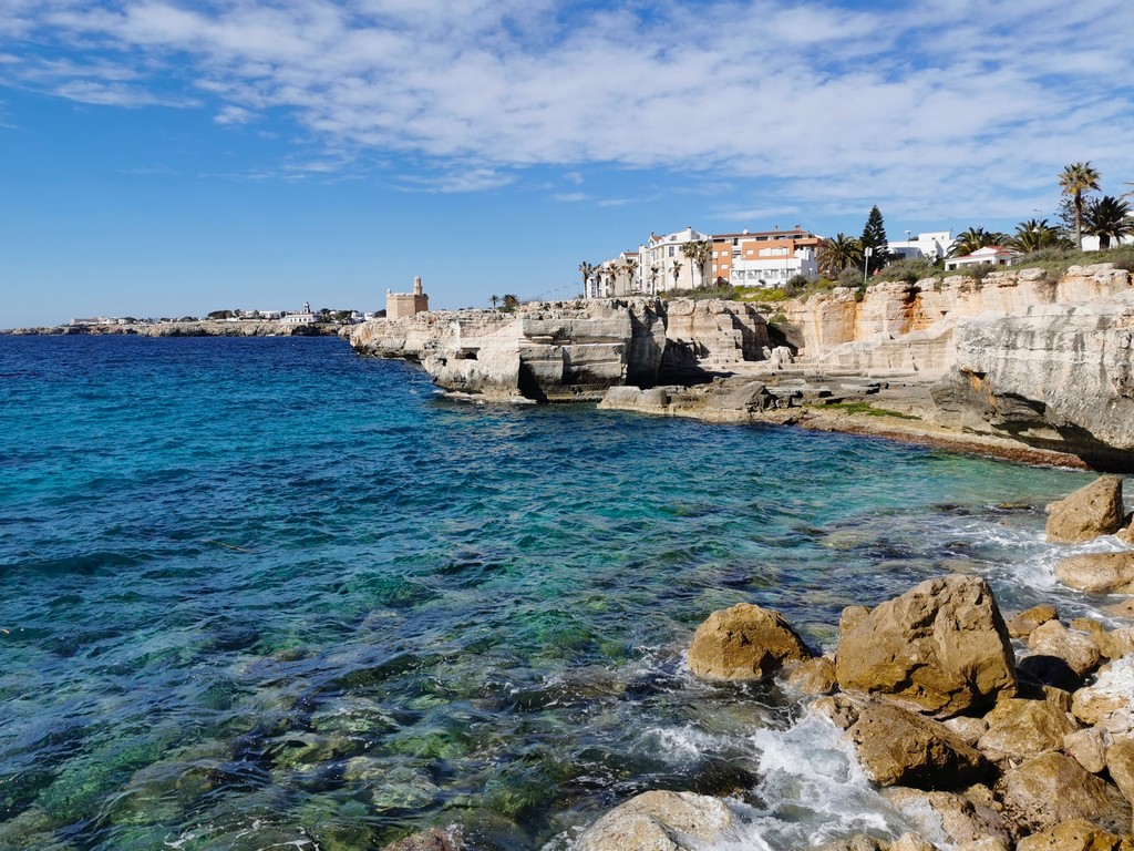 Die Küste von Ciutadella